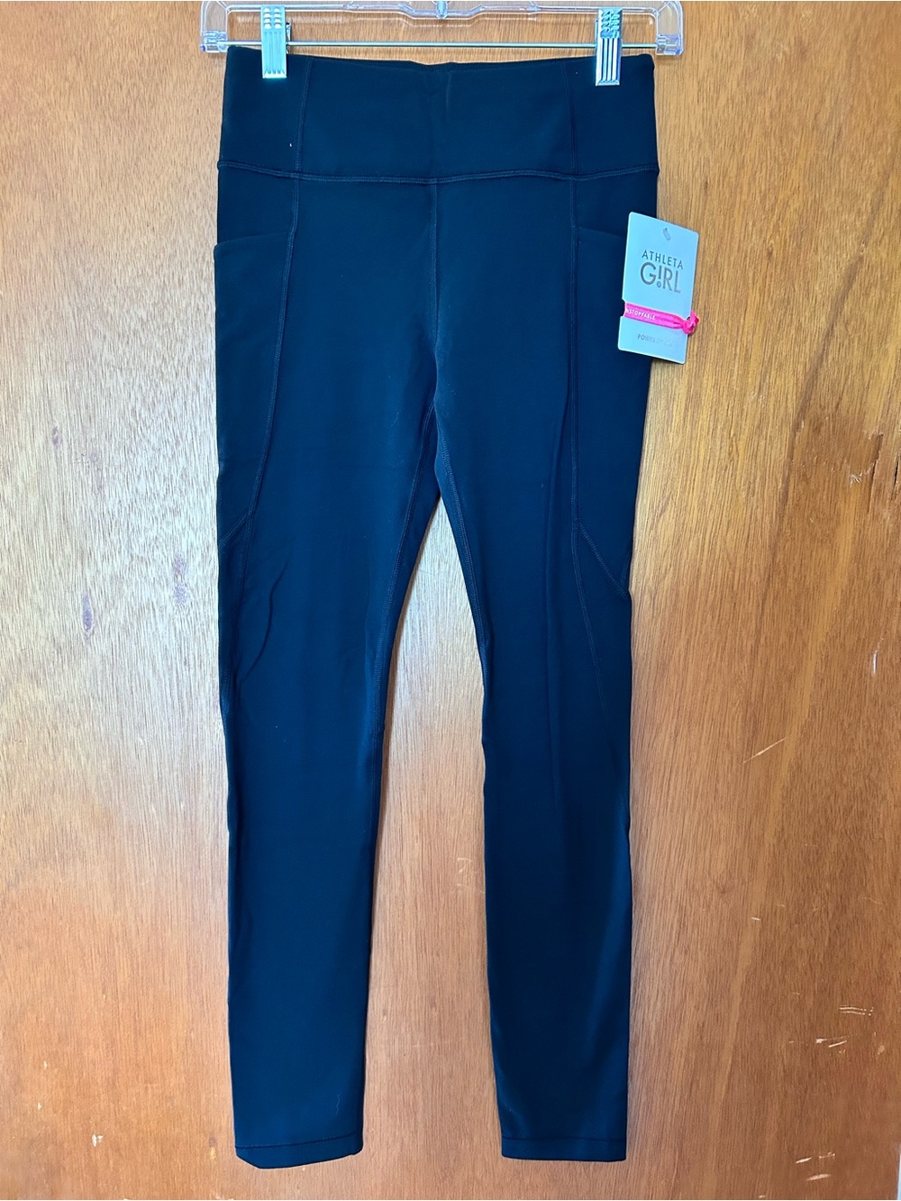 Athleta Black Kids' High-Waist Stash your Treasures Performance Leggings
